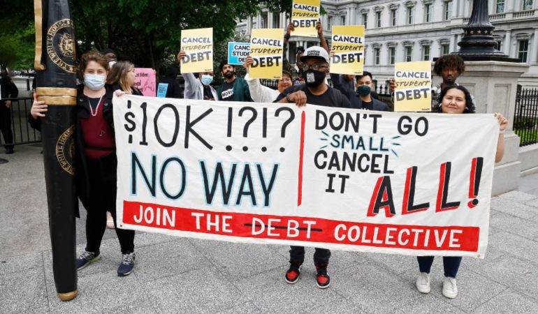 Critics Say Cancelling Student Loan Debt Is Bad Policy