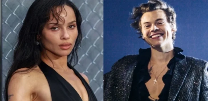 Zoe Kravitz ignites engagement rumors with Harry Styles after debuting a mysterious new ring.