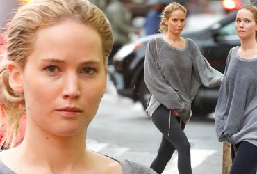 Jennifer Lawrence Goes Makeup Free In The Streets of New York