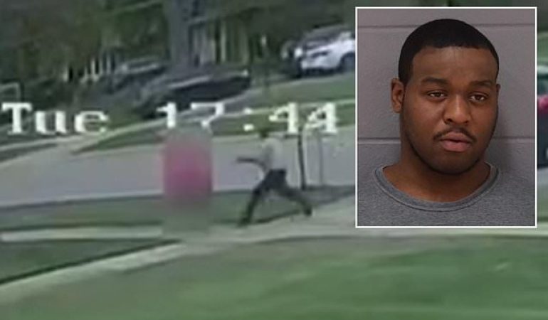 A 14-year-old girl was taking an evening stroll through her quiet Midwestern neighborhood when a stranger in a black car approached her, turning a peaceful walk into a terrifying ordeal.