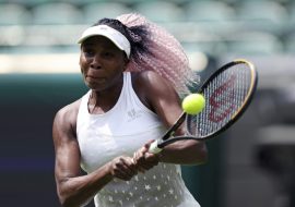 Venus Williams, 43-Year-Old Tennis Phenom, Reignites Wimbledon Journey on Centre Court.