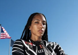Dystany Spurlock Makes History as First Black Woman in Top NASCAR National Series.