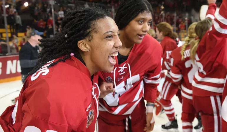 More Black Women Are Joining College Hockey.