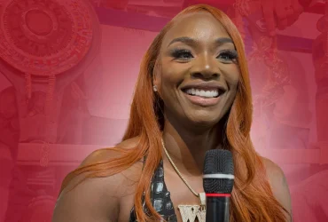 ￼Claressa Shields Meets Fans Ahead of Historic Atlanta Fight.