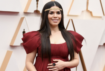Bold Move: America Ferrera Dons Tuxedo, Defies Red Carpet Tradition at Governors Awards 2024.
