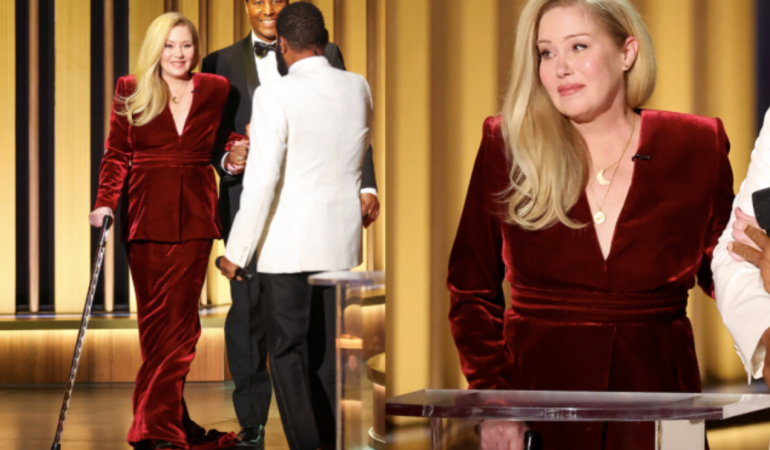 Emmys Audience Gives Standing Ovation to Christina Applegate Amidst Her Multiple Sclerosis Battle.