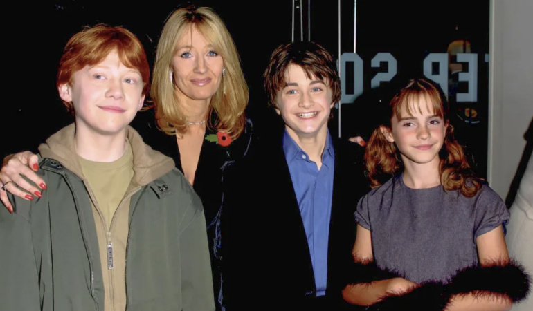 J.K. Rowling Critiques Daniel Radcliffe, Emma Watson, and Other Stars for Endorsing Transgender Rights.