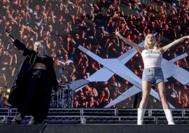 Kesha Stirs Up Coachella Crowd with Daring “TiK ToK” Lyric Swap Aimed at P. Diddy.