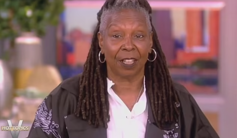 Whoopi Goldberg Fights Tears on The View, Defends ‘Mad’ Student Protesters.