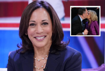 Kamala Harris’ Reaction to “The Kiss” Between Her Husband and Jill Biden.