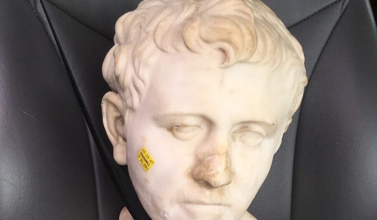 Woman Buys Ancient Roman Sculpture At Goodwill For $34.99