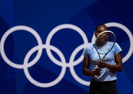 Coco Gauff Shatters Records: First U.S. Tennis Star to Carry Olympic Flag.