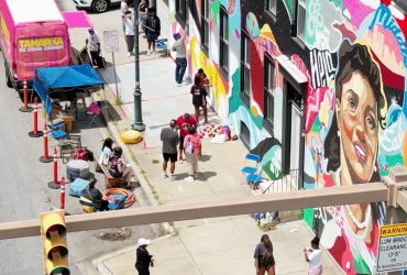 Henrietta Lacks honored with a vibrant new mural by the Baltimore community.