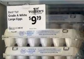 The Reason Why Eggs Are 60% Higher