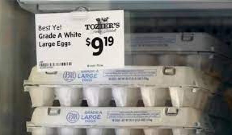 The Reason Why Eggs Are 60% Higher