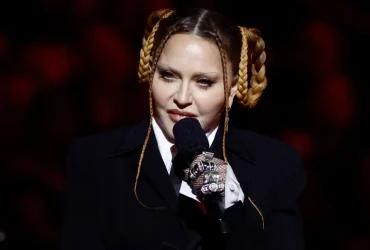 Madonna, 66, rocks a fresh, filler-free glow leaving an art gallery.