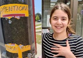 Heartbreak in Toronto: Posters of Missing 14-Year-Old Jewish Girl Torn Down by Residents.