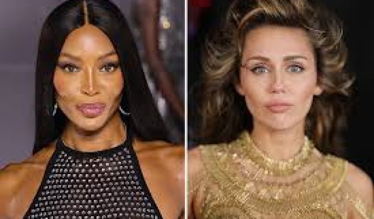 Miley Cyrus and Naomi Campbell criticized for ‘ignoring fans’ during meet and greet.