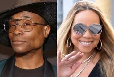 Mariah Carey’s face says it all as Billy Porter belts out her song at a gala.