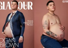 Glamour UK’s Pride issue features a Transgender man who is expecting a child as its cover star.
