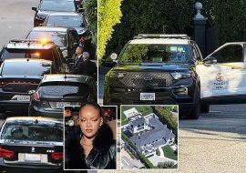 Rihanna’s Beverly Hills residence was targeted in a shooting incident, with a woman arrested after allegedly firing several shots while the singer was inside the home.