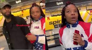Man Catches Wife In Airport With Her Sneaky Link