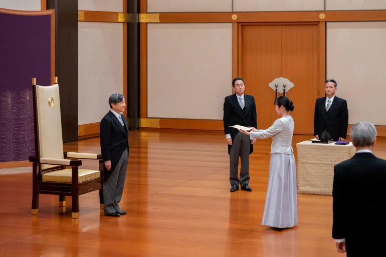 Fumio Kishida, Japan’s Prime Minister, Banking on Women to Revive Political Prospects.