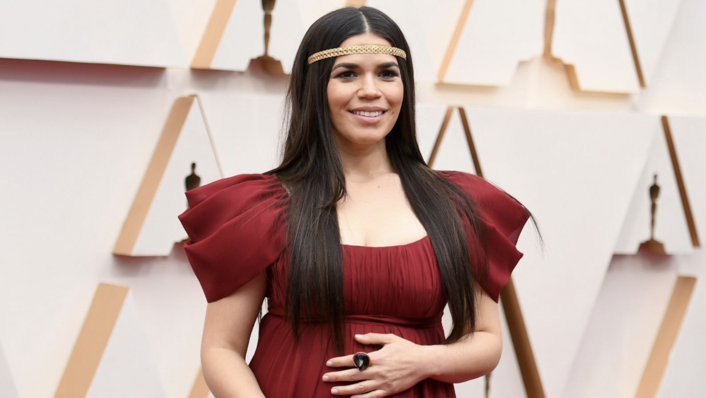 Bold Move: America Ferrera Dons Tuxedo, Defies Red Carpet Tradition at Governors Awards 2024.