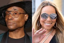 Mariah Carey’s face says it all as Billy Porter belts out her song at a gala.