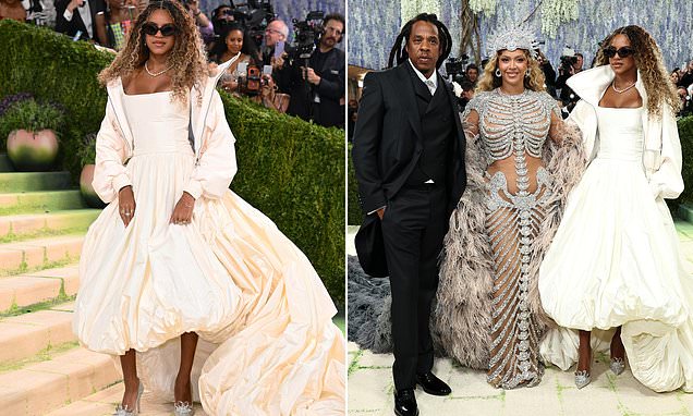 Blue Ivy, 14, steals the show at her Met Gala debut—outshining Beyoncé and Jay-Z.
