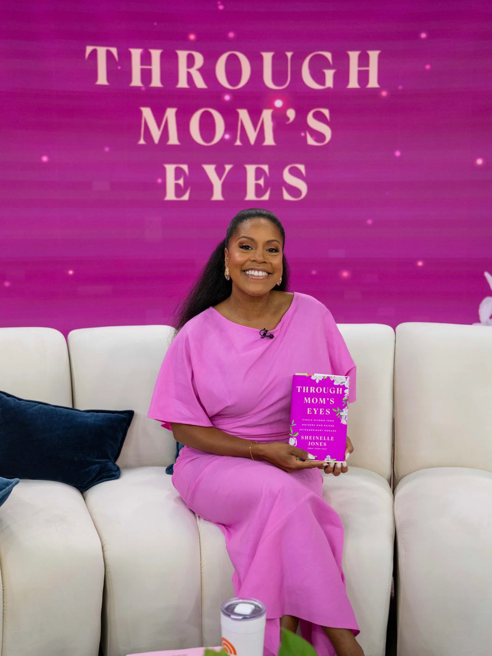Sheinelle Jones turns celebrity mom wisdom into a No. 1 hit—just in time for Mother’s Day.