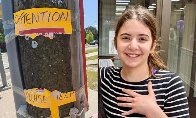 Heartbreak in Toronto: Posters of Missing 14-Year-Old Jewish Girl Torn Down by Residents.